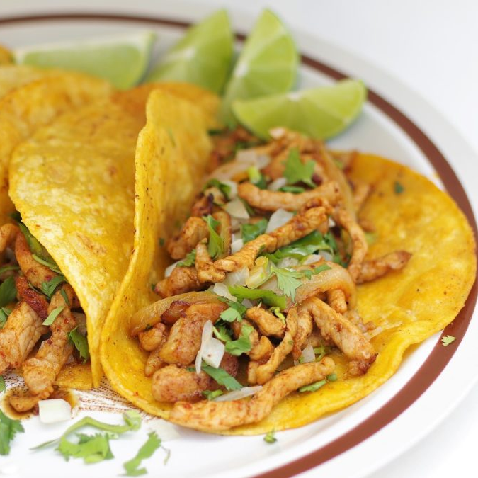 Taco Oriental Pollo