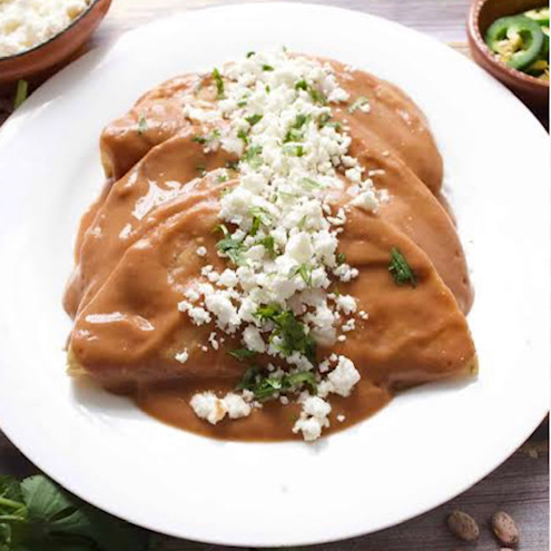 Enfrijoladas