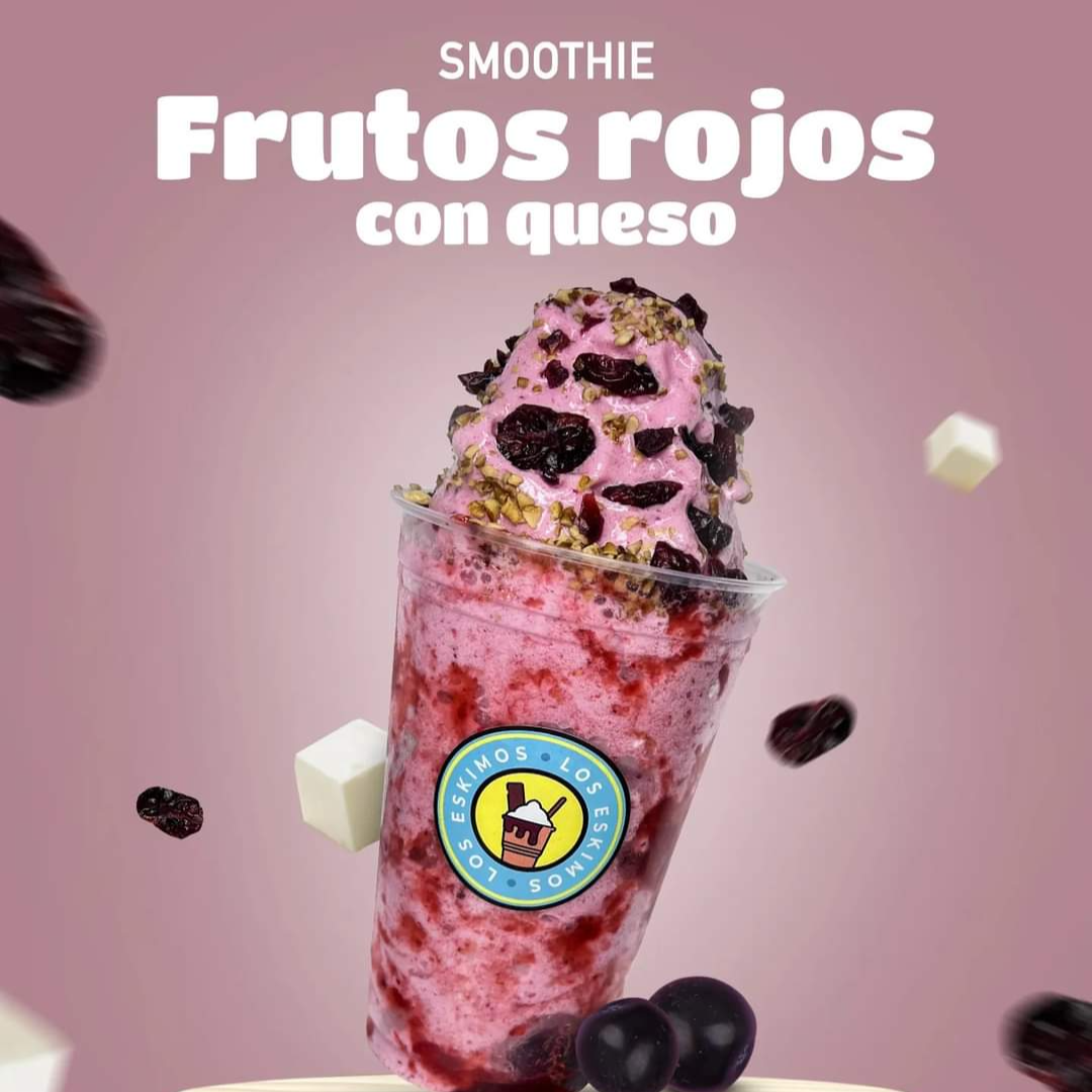Smoothie Frutos Rojos con Queso