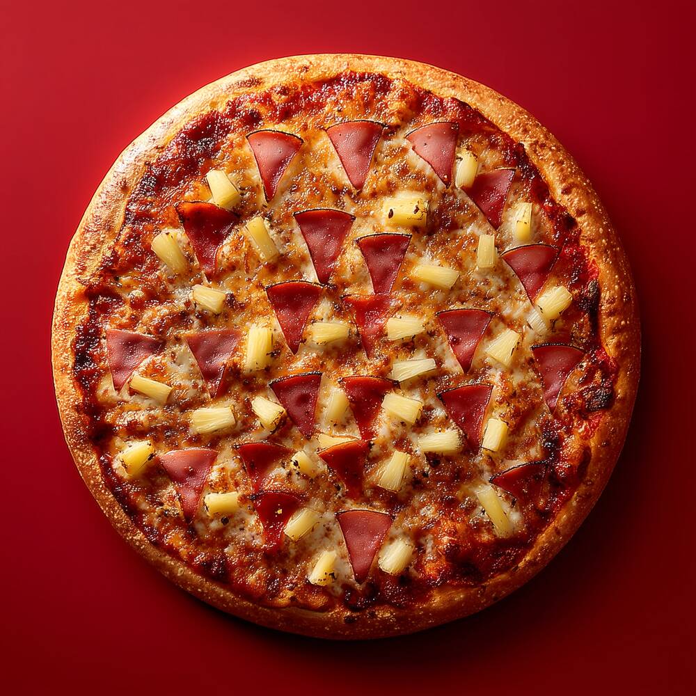PIZZA HAWAIANA 12" MEDIANA