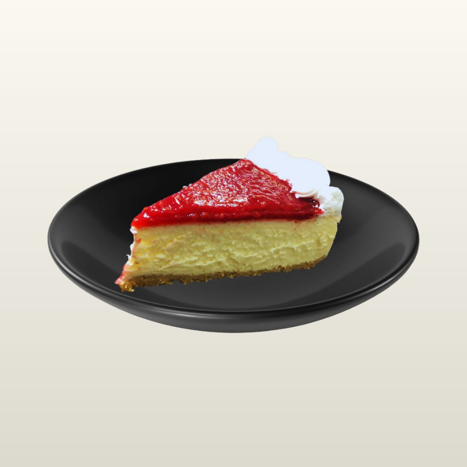 Rebanada Cheesecake de Frambuesa