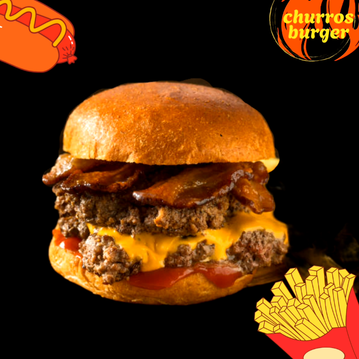 Hamburguesa Doble