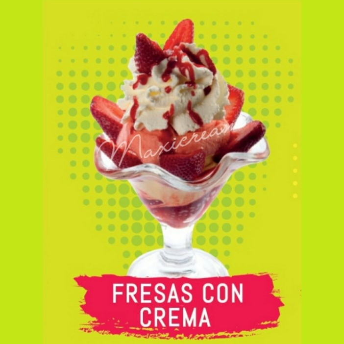 Fresas con Crema