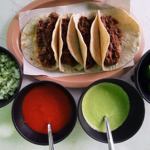 Orden de Tacos de Barbacoa (4 Tacos)
