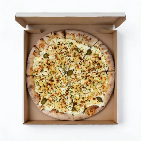 MUSSARELA,PROVOLONE,PARMESÃO E CATUPRIRY