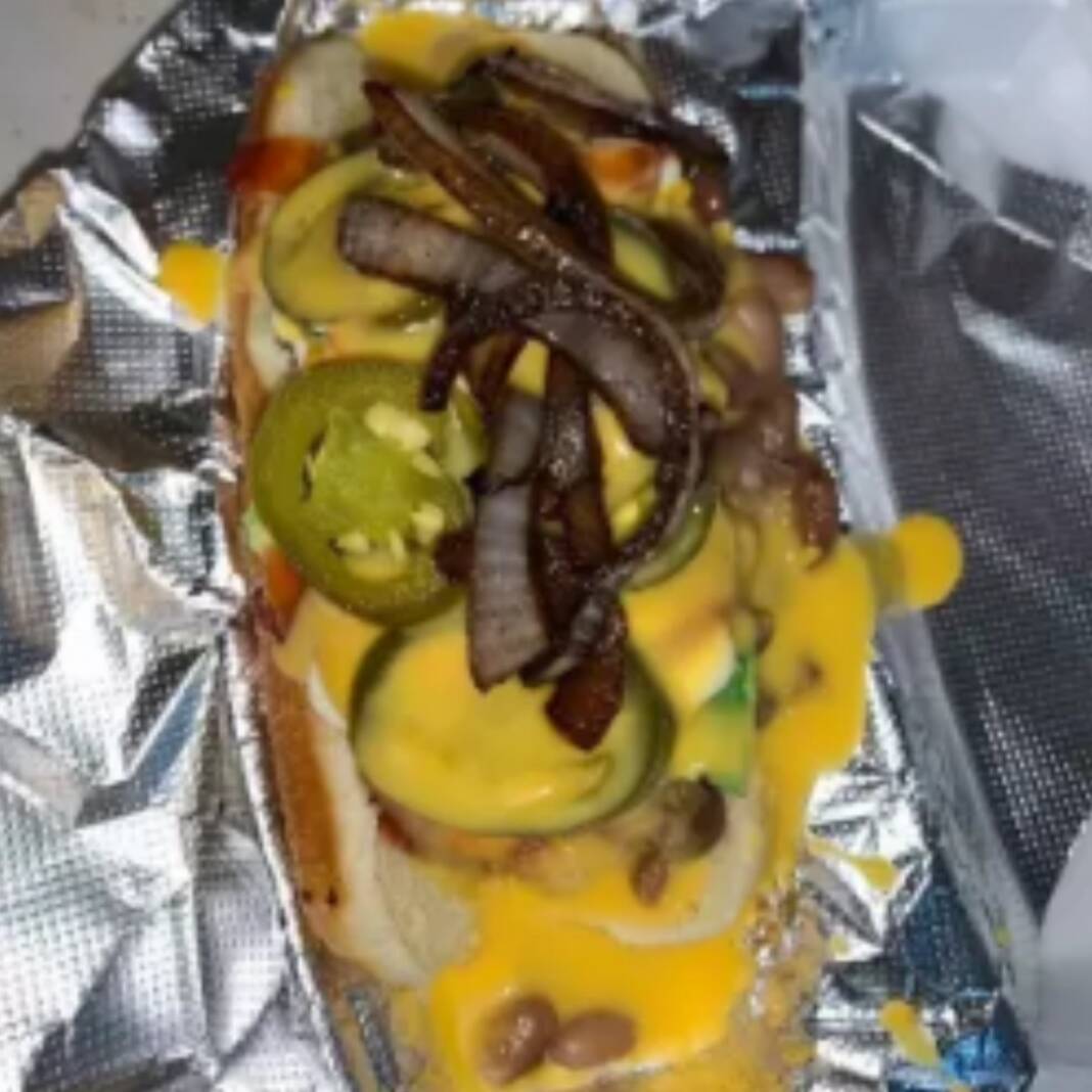 Hot dog texano