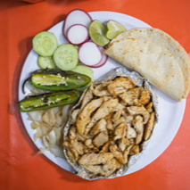 Papa Loca de Pollo