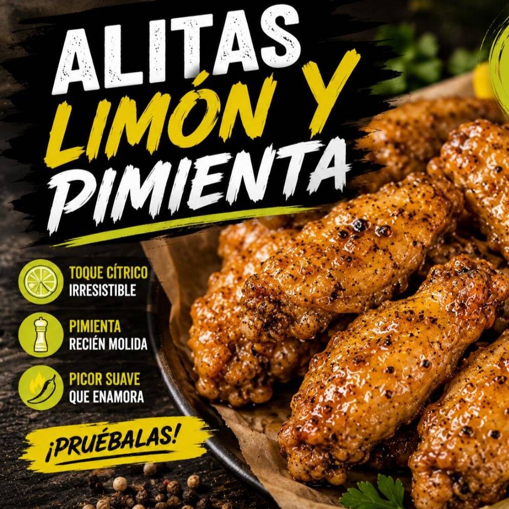 ALITAS LIMON Y PIMIENTA