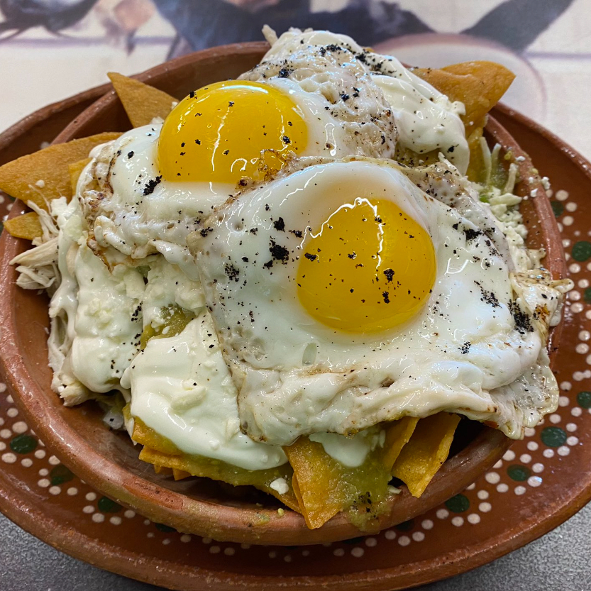 Chilaquiles Con Huevo Estrellado o Revuelto (2pz)