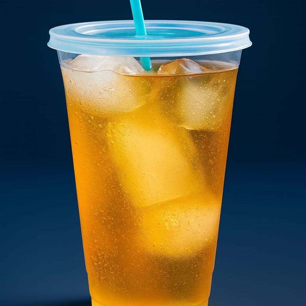 Copo de 700ml com whisky passport + energetico tradicional + gelo saborizado sabor coco (caso queira outro sabor de gelo mandar na descrição)