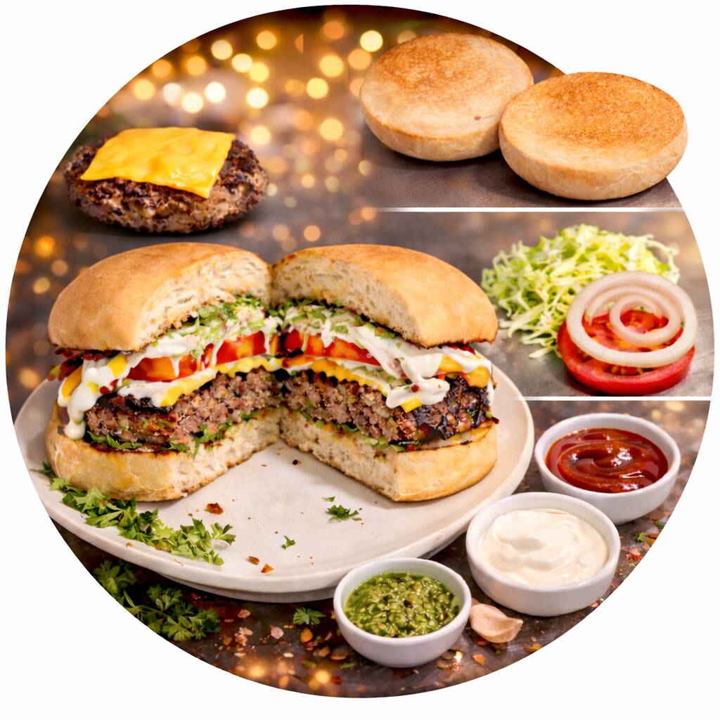 Hamburguesa Clásica de El Mike