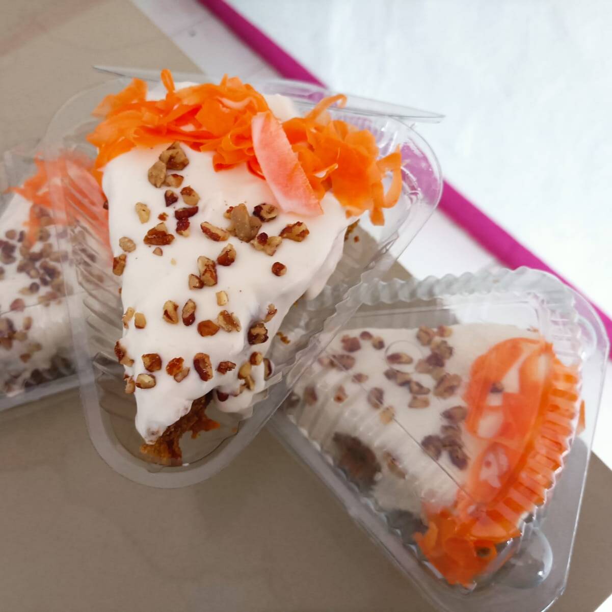 Rebanada Pastel de Zanahoria
