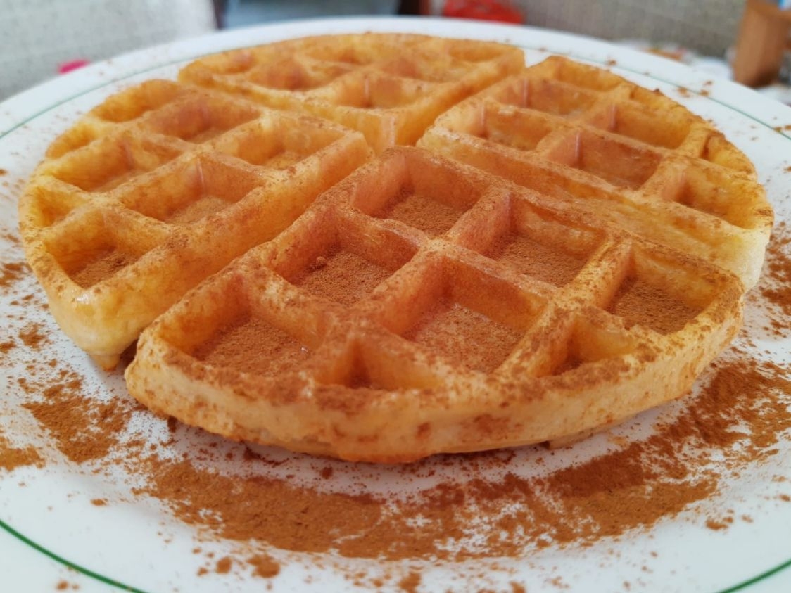 Waffle con Canela