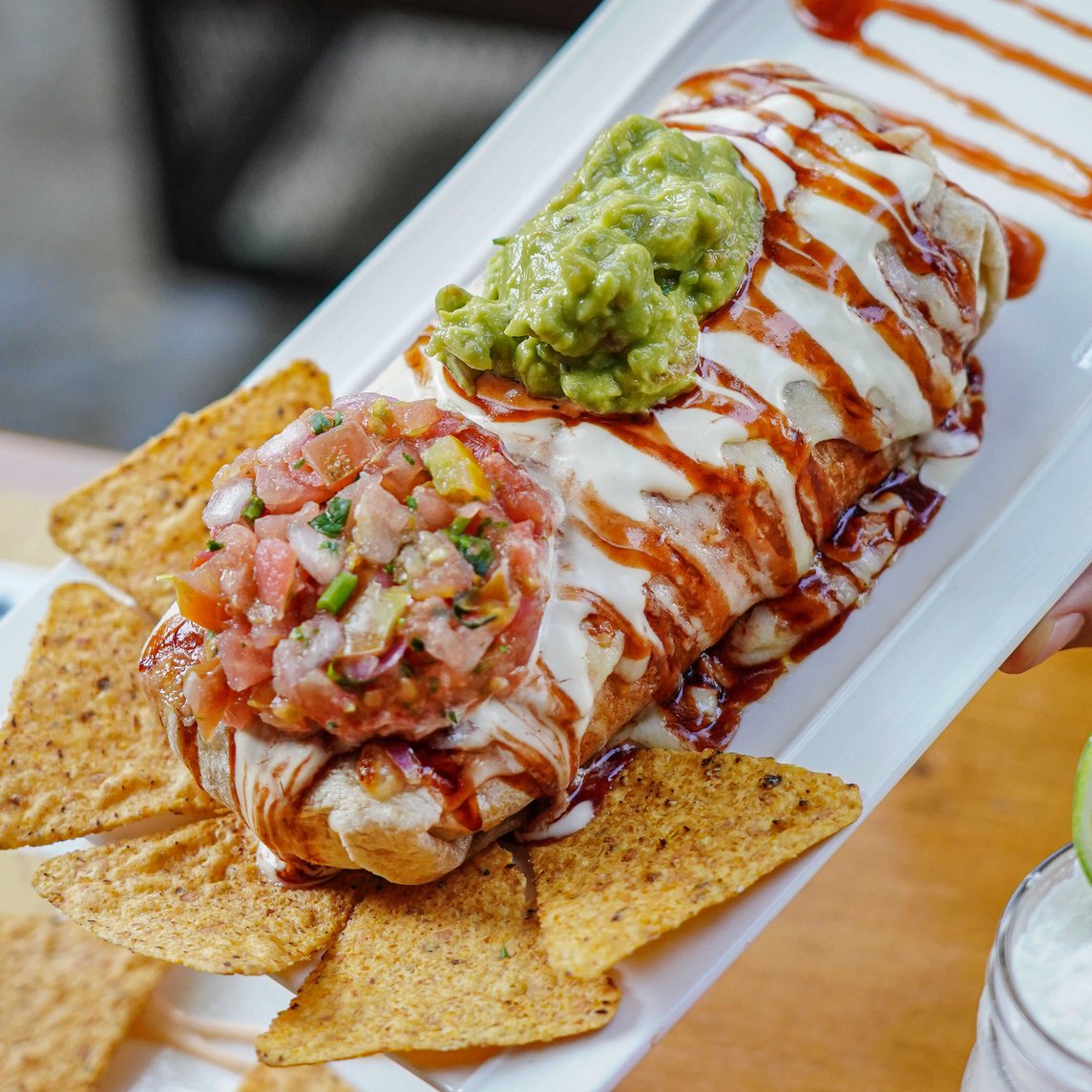 Enchilada Al Pastor.