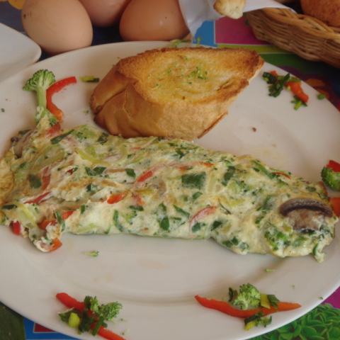 Omelet Vegetariano