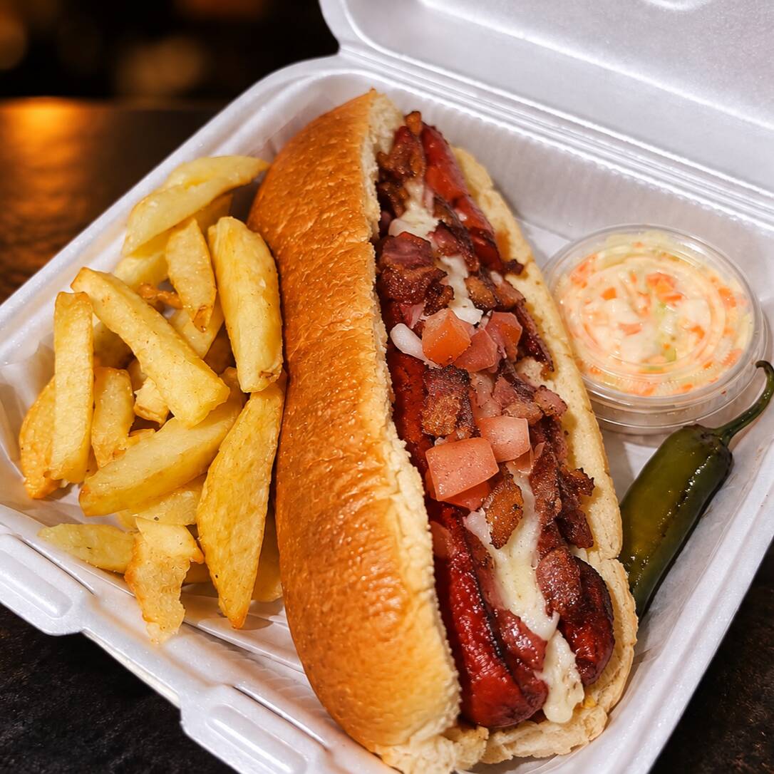Kika Hot Dog Con Papas