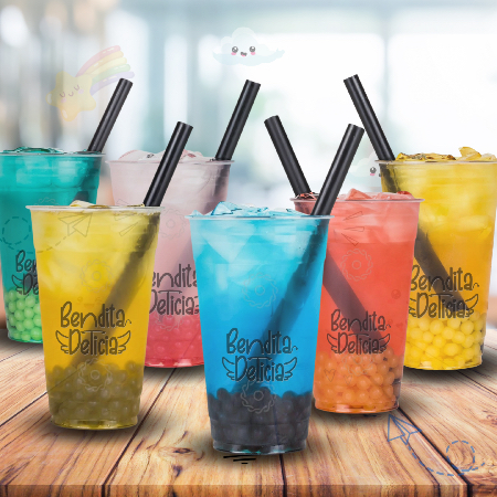 Soda Italiana con Perlas Moleculares 16oz