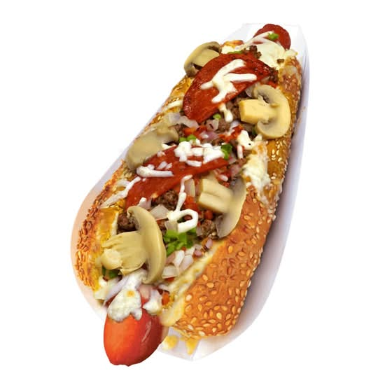 Hot Dog Pizzero