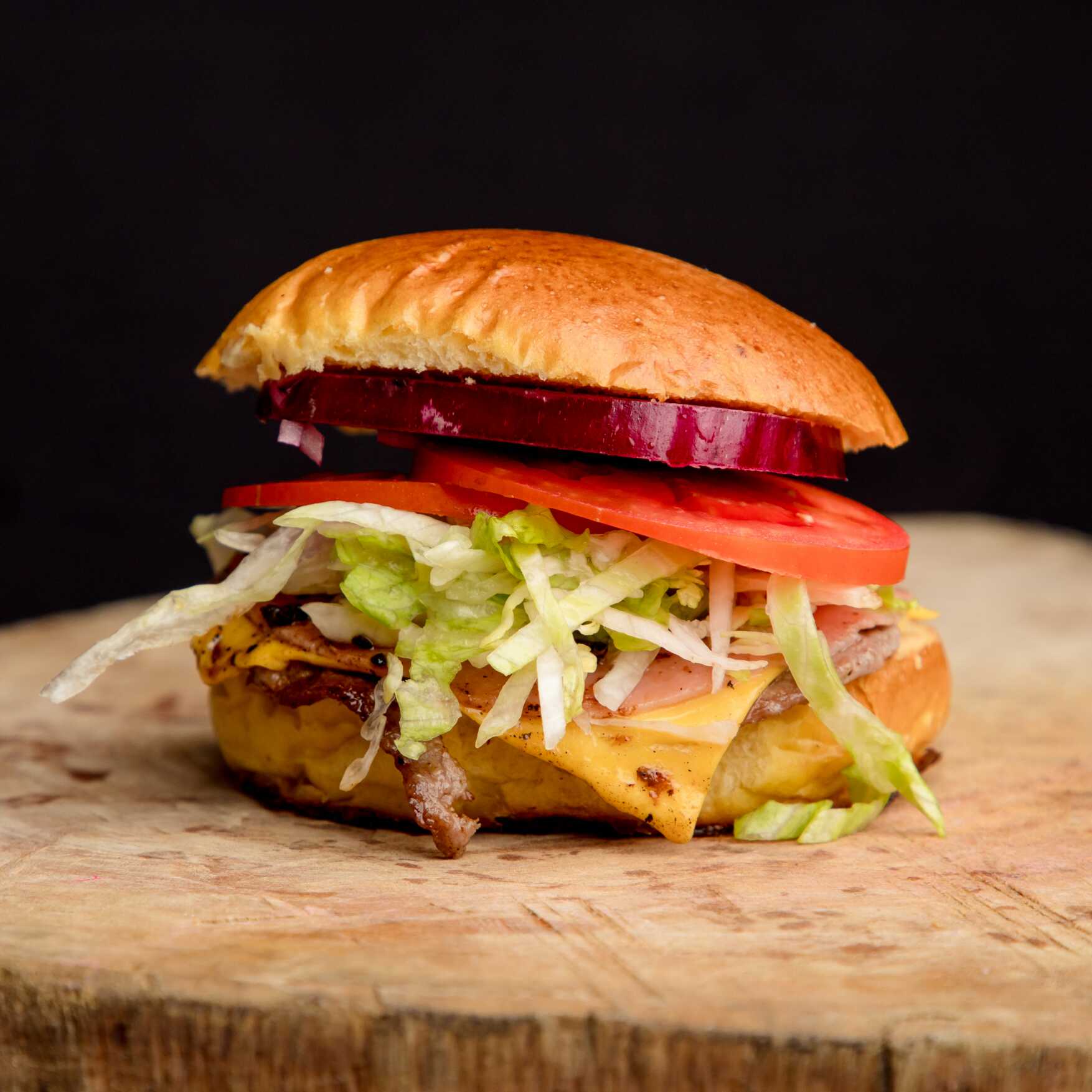 Hamburguesa sencilla