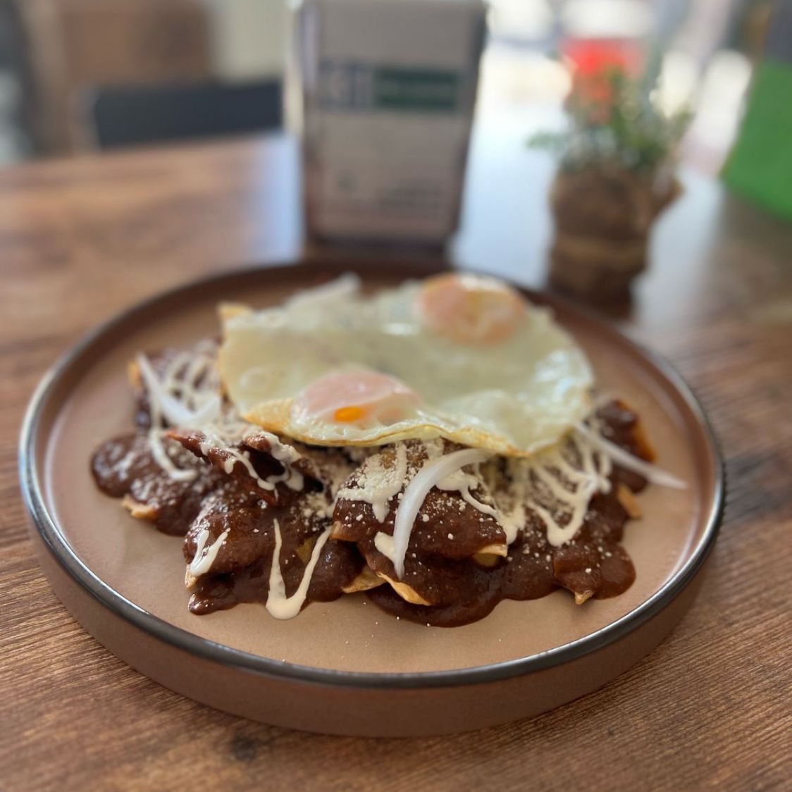 Chilaquiles Huevo.