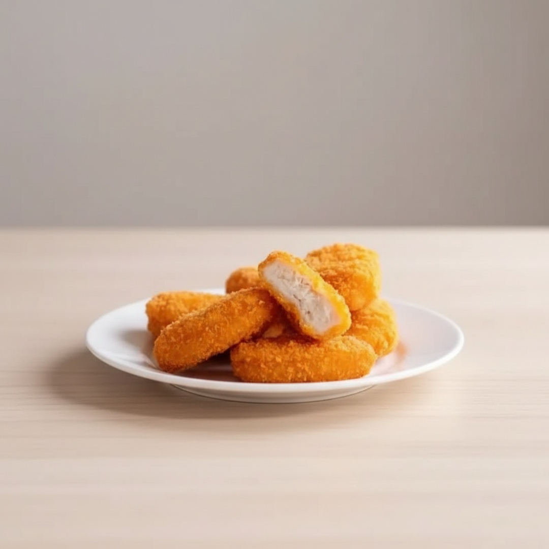 8 unidades de nuggets