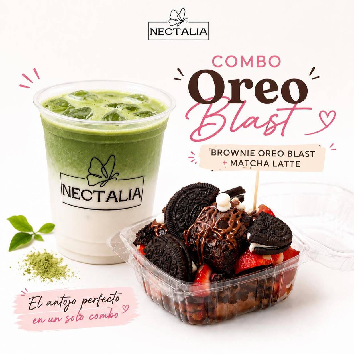Combo Brownie + Matcha