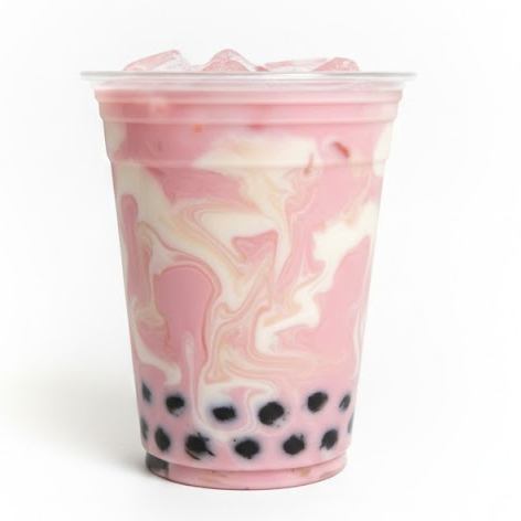 Bubble Tea Fresa Yakult