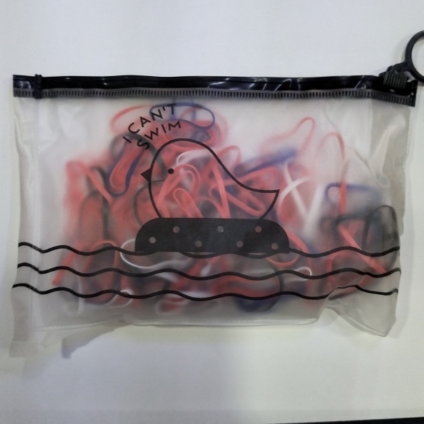 bolsa de ligas para cabello