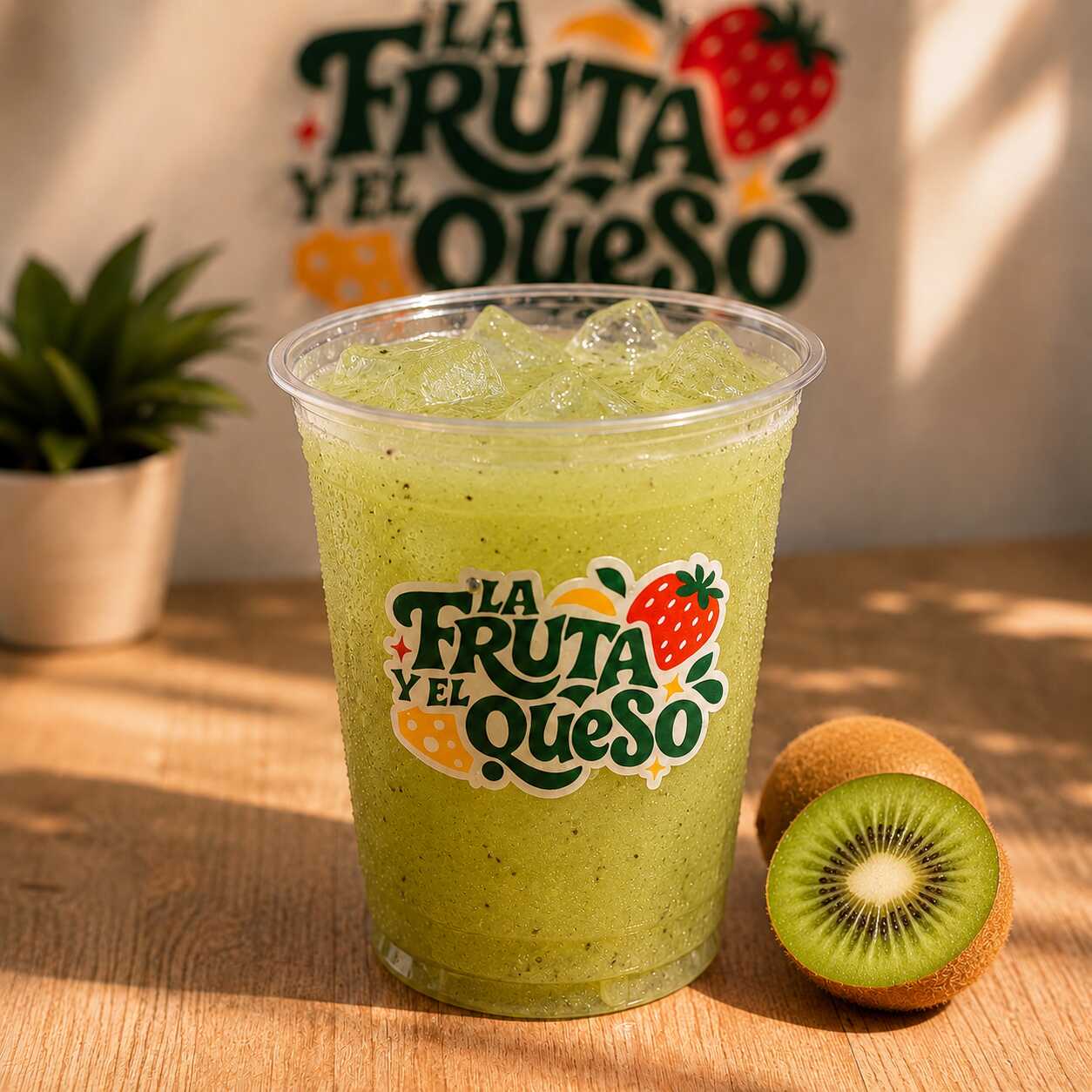 Agua Fresca de Kiwi