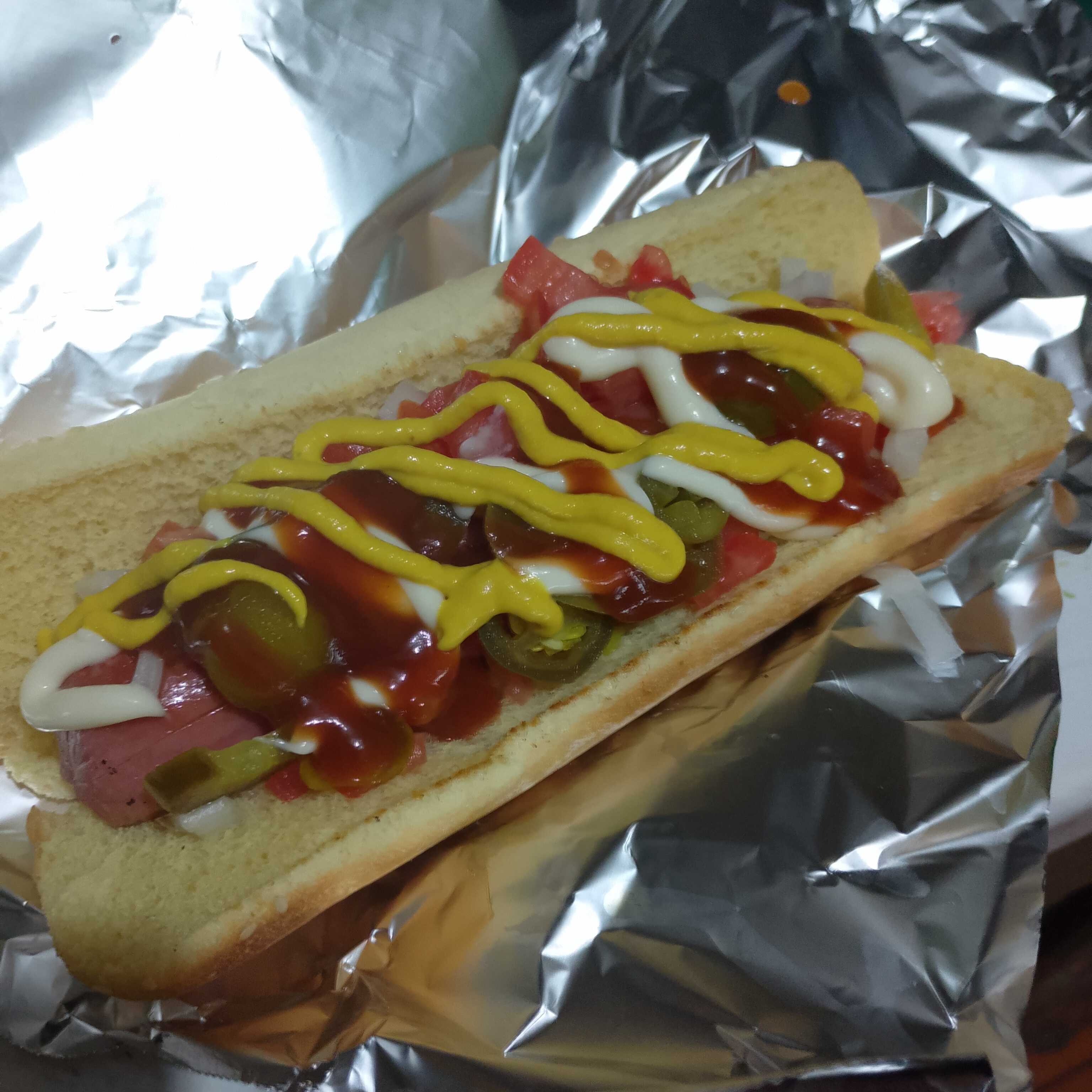 HOT DOG GRANDE + COCA COLA ORIGINAL 350 ML