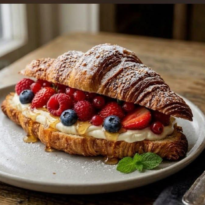 Croissant Frutos Rojos