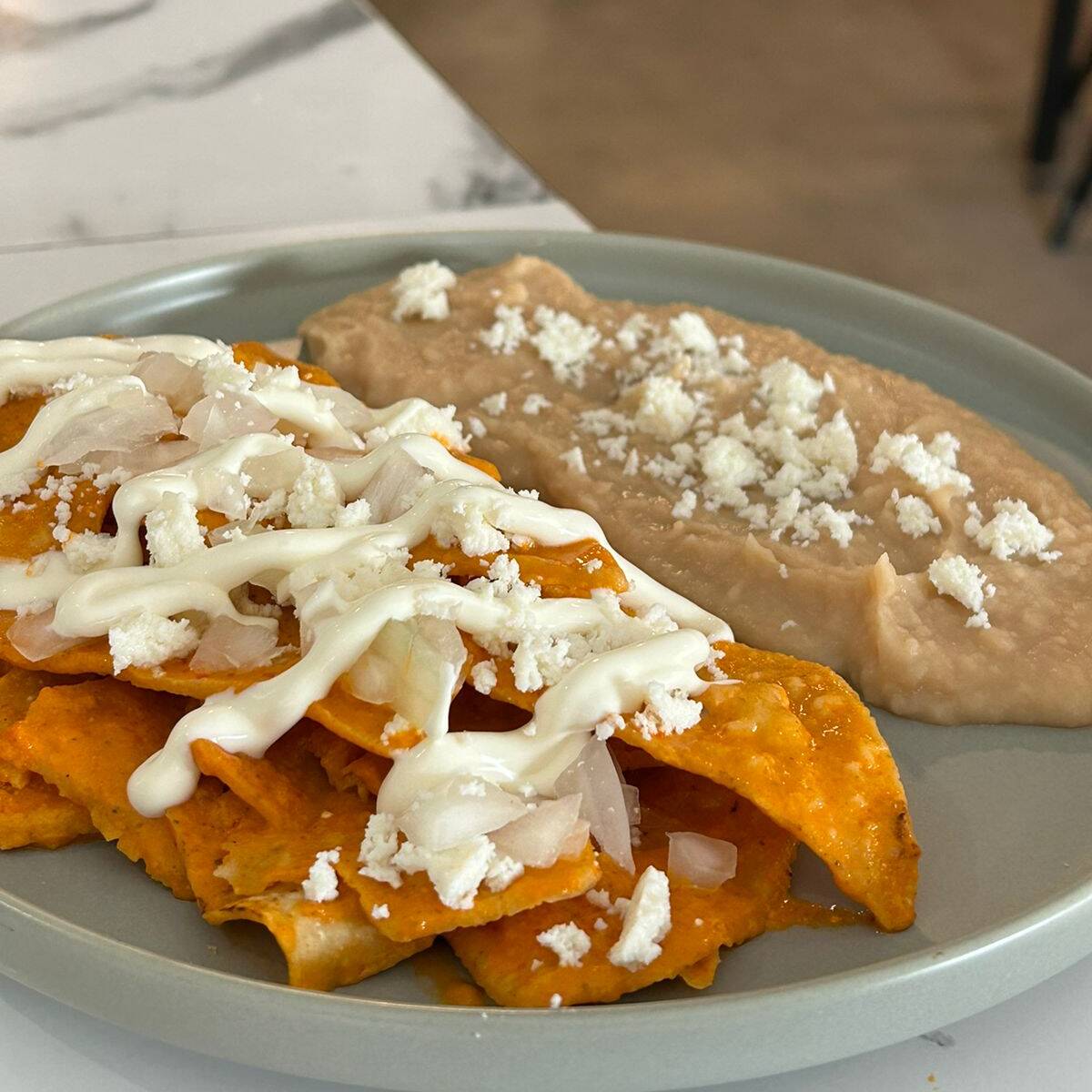 chilaquiles rojos