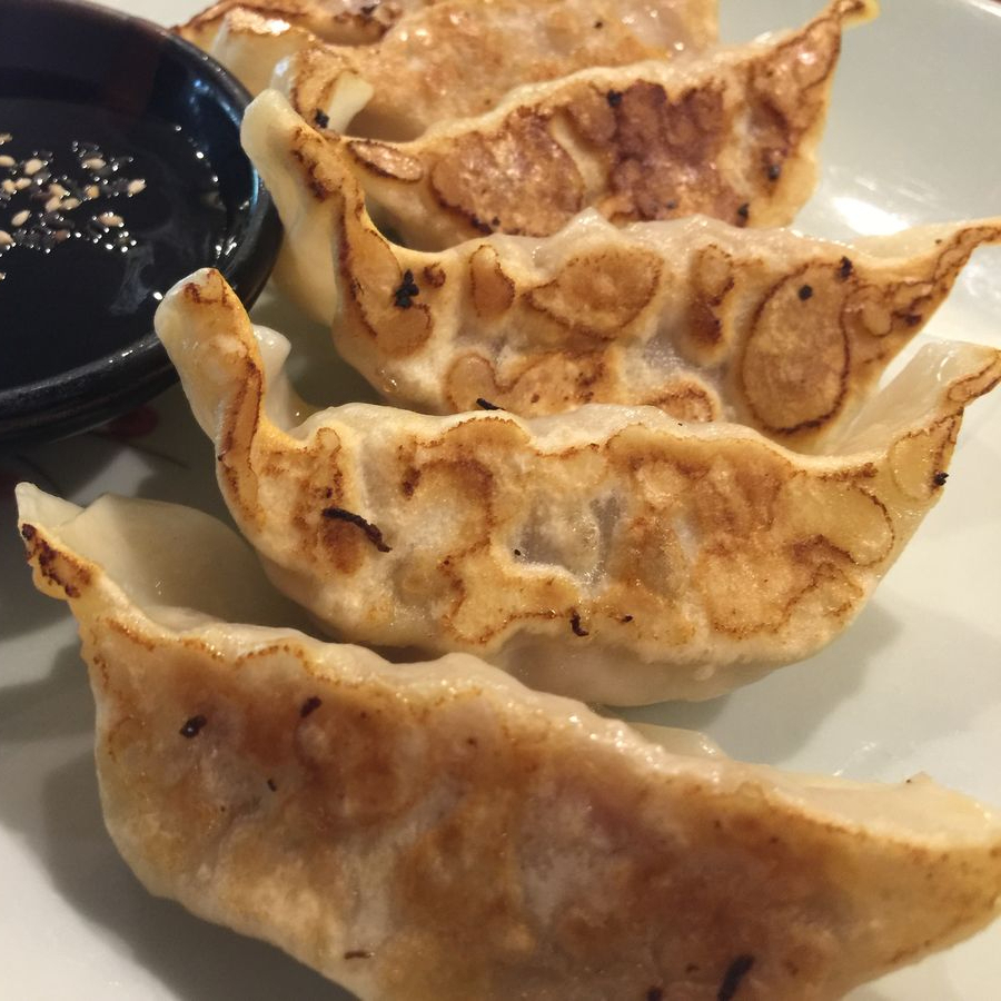 5 Gyozas a elegir + 1 onza de salsa