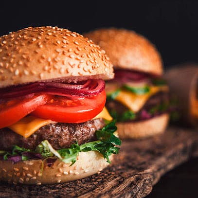 2 HAMBURGUESAS DOBLE CON TODO