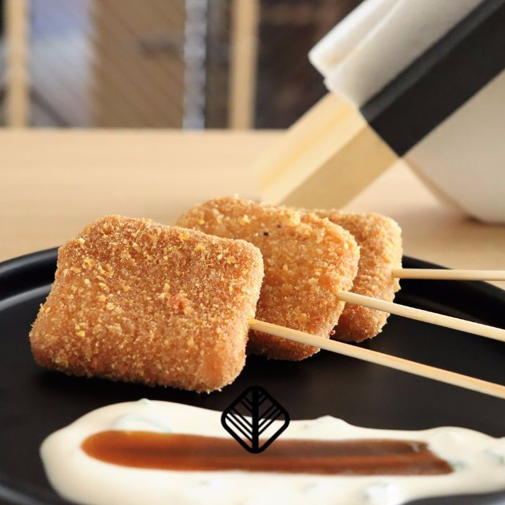 Kushiages de Queso