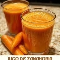 Jugo de Zanahoria, vaso de 16 onz.