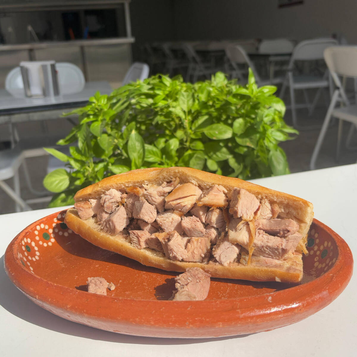 Torta de Carnitas