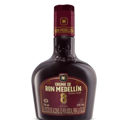Crema De Ron Medellin 8años 750ml