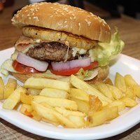 Hamburguesa Hawaiana