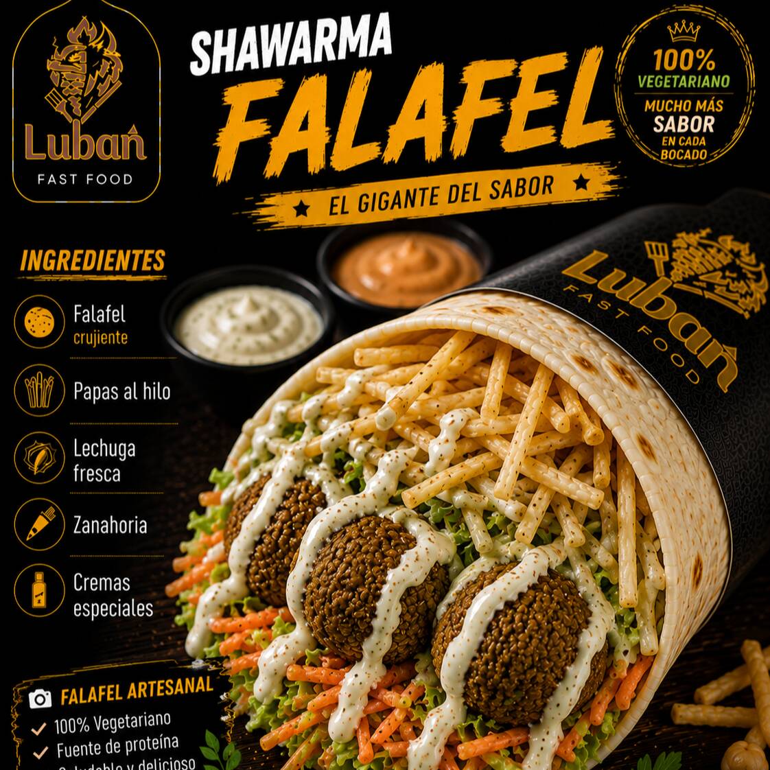 Falafel Sándwich