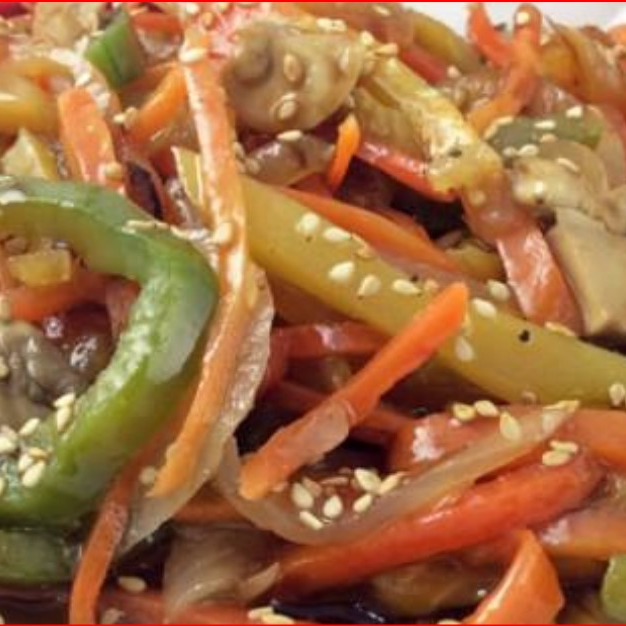 PESCADO CON VERDURAS AL ESTILO CHINO