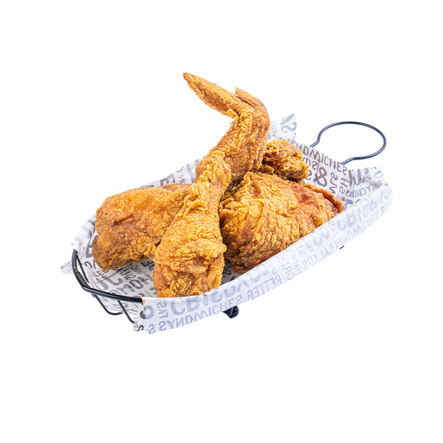 Medio Pollo Apanado Solo