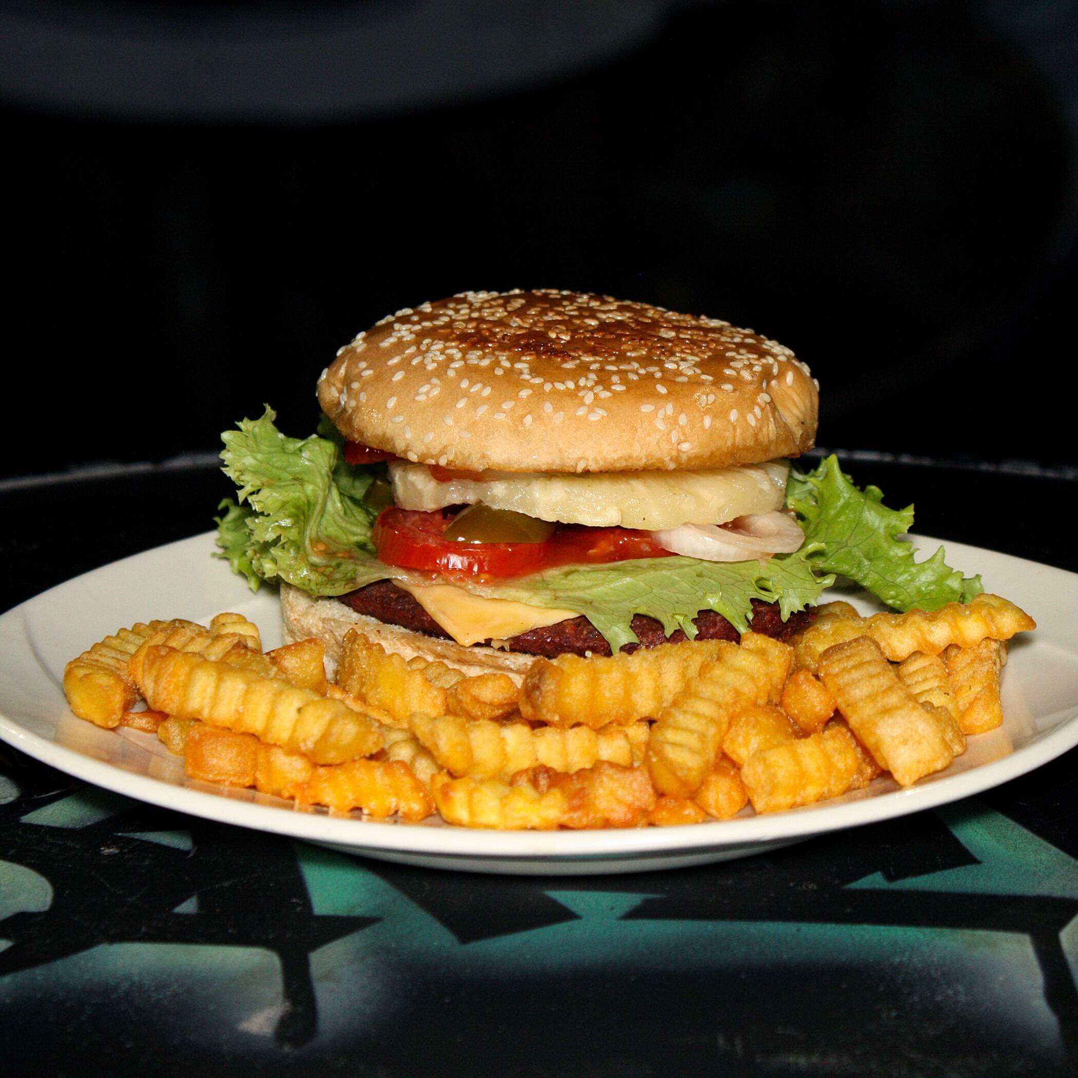 Hamburguesa Hawaiana