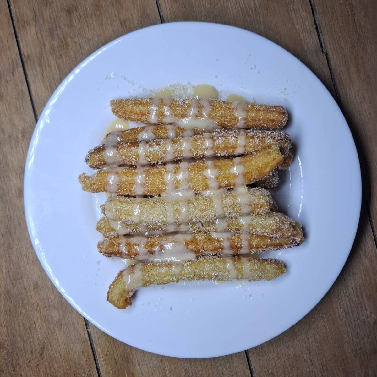 10 Mini - Churros con LECHERA