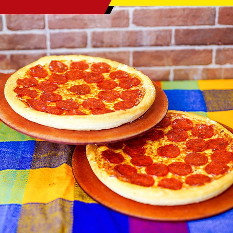 2 Pizzas de Pepperoni Grandes
