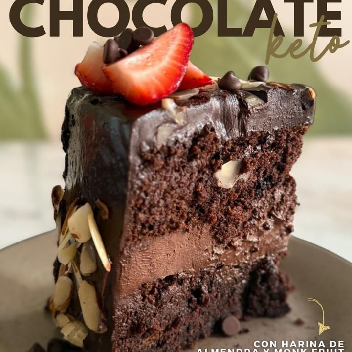 Pastel Keto de Chocolate