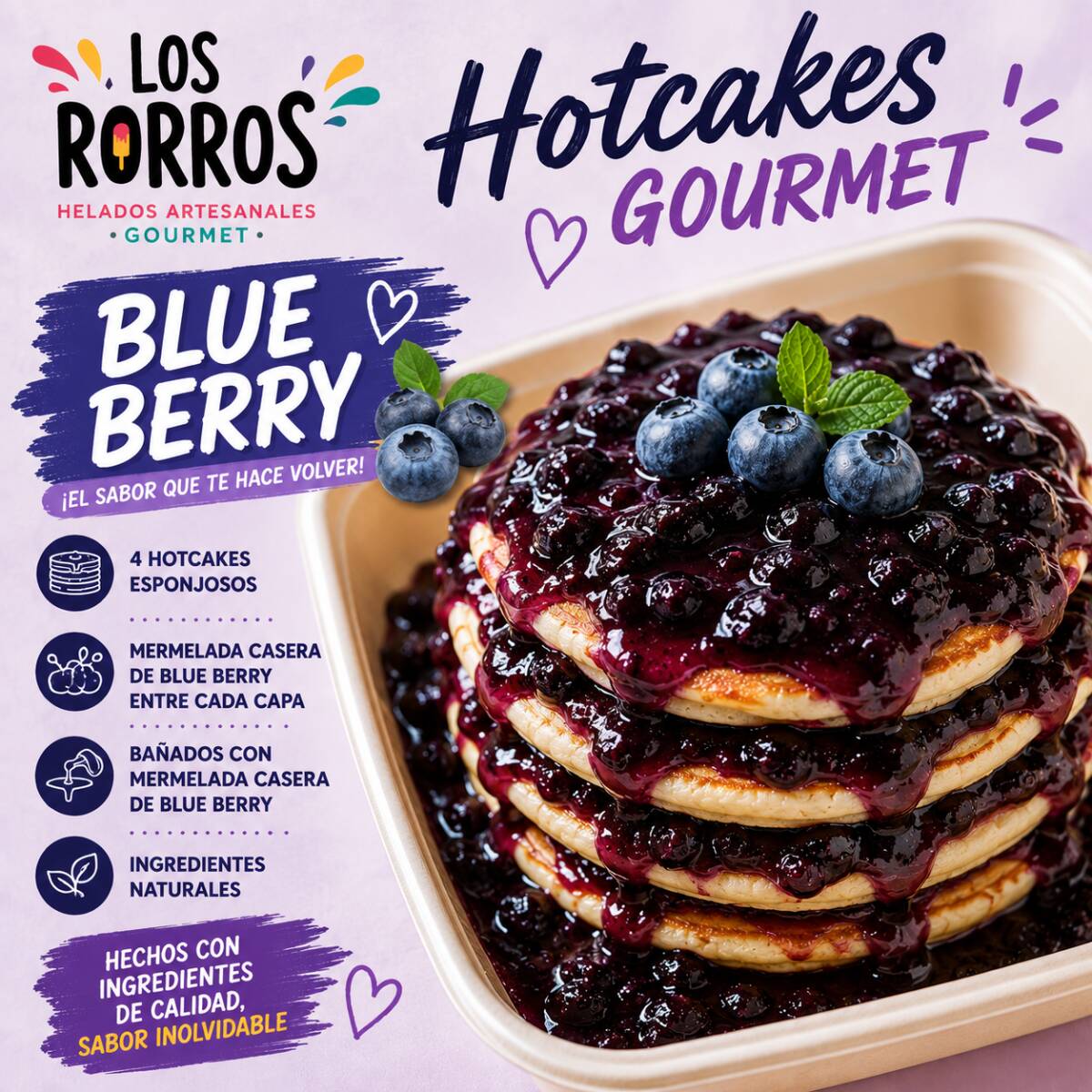 HOTCAKES BLUEBERRY