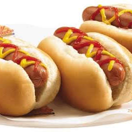 Orden de HotDogs 3 Piezas