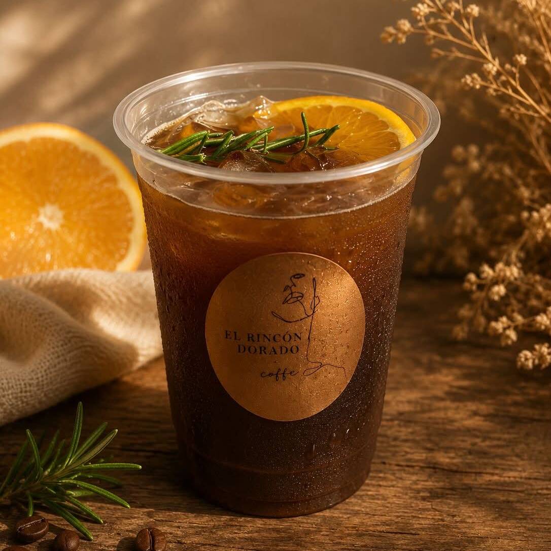 Espresso Tonic de Naranja con Romero