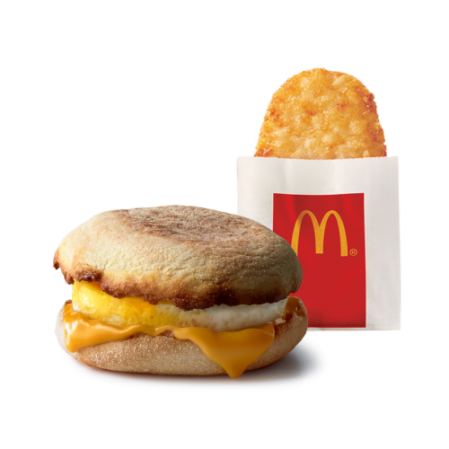 McMuffin Huevo Queso + Hashbrown